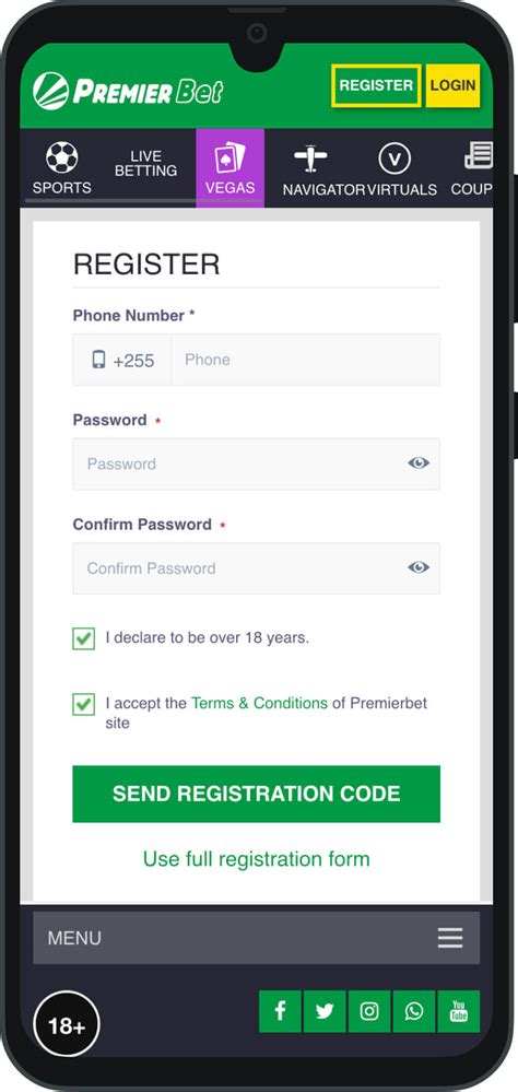 premier bet registration|Register .